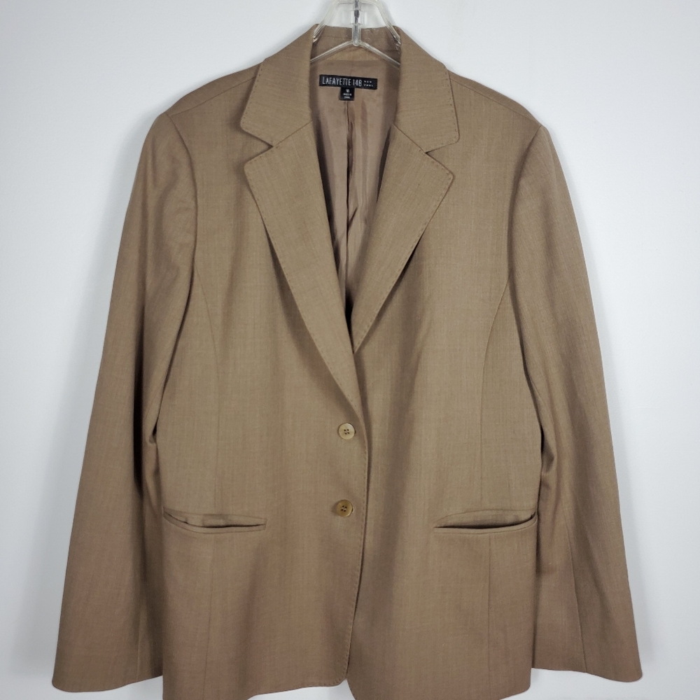 Lafayette 148 Taupe Blazer